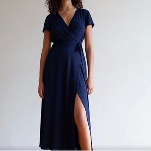 Flowy Babaton wrap dress